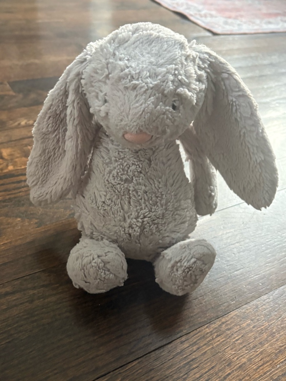 Jellycat Gray Bashful Bunny Floppy Ears 12” Stuffed Animal Kids Toy